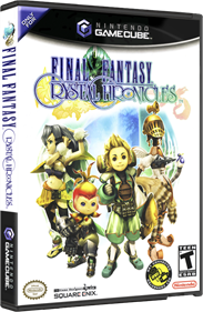 Final Fantasy Crystal Chronicles - Box - 3D Image