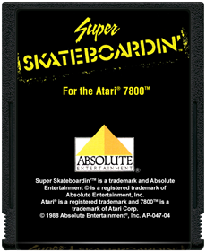Super Skateboardin' - Cart - Front Image