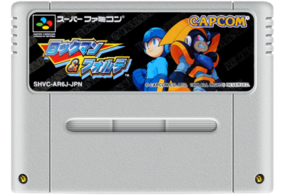 Rockman & Forte - Fanart - Cart - Front Image