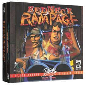 Redneck Rampage - Box - 3D Image