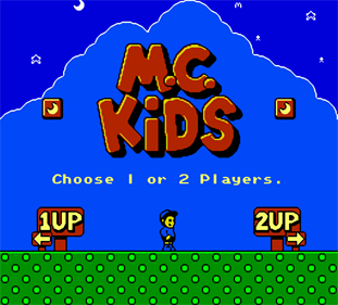 M.C. Kids - Screenshot - Game Title Image