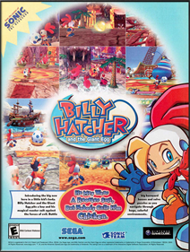 Billy Hatcher and the Giant Egg - Advertisement Flyer - Front Image