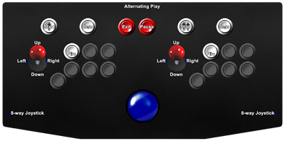 Phelios - Arcade - Controls Information Image