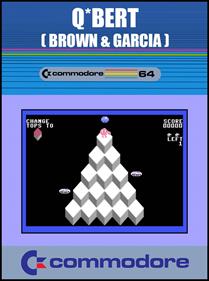 Q*Bert (Brown & Garcia) - Fanart - Box - Front Image