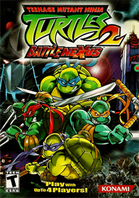Teenage Mutant Ninja Turtles 2: Battle Nexus - Box - Front Image