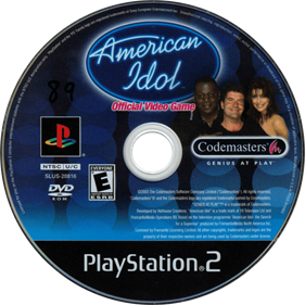 American Idol - Disc Image
