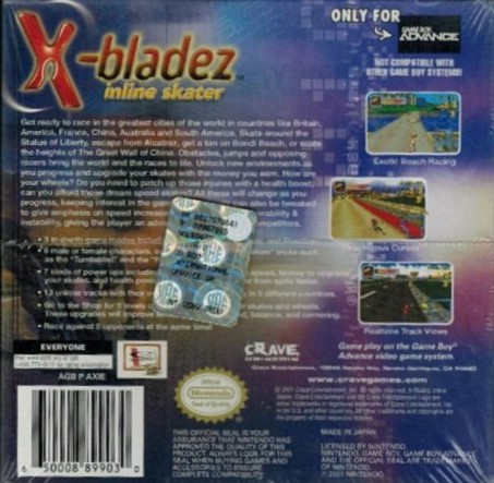 X-Bladez: Inline Skater  (PS1) Gameplay 