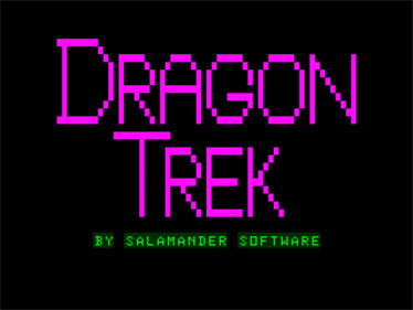 Dragon Trek (Salamander Software) - Screenshot - Game Title Image