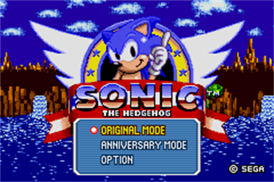 Sonic the Hedgehog: Genesis - Screenshot - Game Title Image