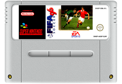 FIFA 96 Soccer - Fanart - Cart - Front