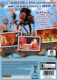 Cloudy With a Chance of Meatballs - Box - Back Image