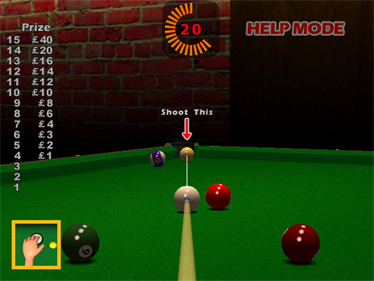 Shootout Pool Prize Version B - Screenshot - Gameplay Image