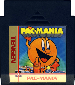 Pac-Mania - Cart - Front Image