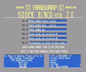 Super Bingo - Screenshot - Game Title Image