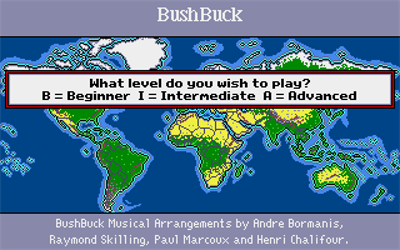 Bush Buck - Screenshot - Game Select Image