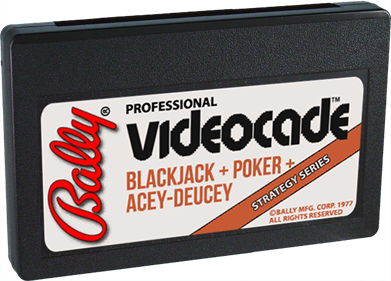 Blackjack / Poker / Acey-Deucey - Cart - 3D Image