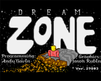 Dream Zone - Screenshot - Game Title Image