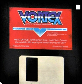 Vortex: Battle at the Edge of the Universe - Disc Image