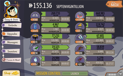 AdVenture Capitalist - Screenshot - Gameplay Image