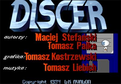 Discer - Screenshot - Game Title Image