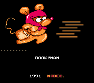 Booky Man - Screenshot - Game Title Image