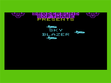 Sky Blazer - Screenshot - Game Title