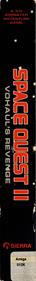 Space Quest II: Chapter II: Vohaul's Revenge - Box - Spine Image