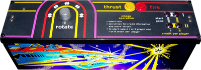 Omega Race - Arcade - Control Panel Image