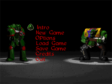 Warhammer 40000: Dark Crusaders - Screenshot - Game Select Image