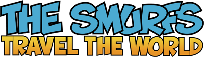 The Smurfs Travel the World - Clear Logo Image