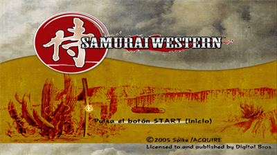 Samurai Western - Screenshot - Game Title Image