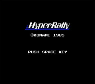 Hyper Rally - Screenshot - Game Title Image