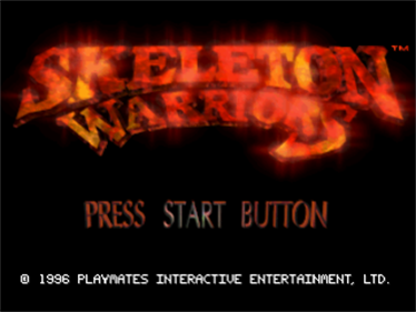 Skeleton Warriors - Screenshot - Game Title Image