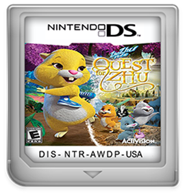 Zhu Zhu Pets: Quest for Zhu - Fanart - Cart - Front