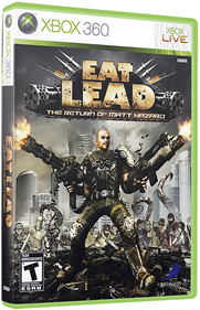 Eat Lead: The Return of Matt Hazard - Box - 3D Image