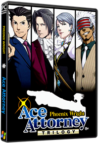 Phoenix Wright: Ace Attorney Trilogy - Box - 3D Image