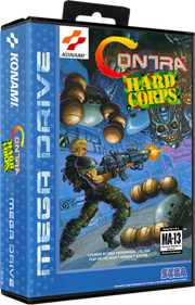 Contra: Hard Corps - Box - 3D Image