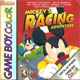 Mickey's Racing Adventure - Box - Front Image