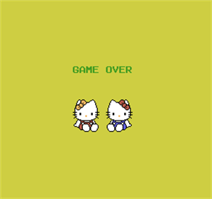 Hello Kitty World - Screenshot - Game Over Image