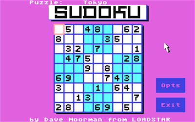 Sudoku (J & F Publishing) - Screenshot - Gameplay Image