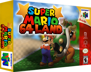 Super Mario 64 Land - Box - 3D Image