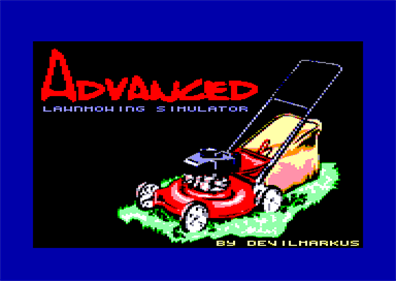 Advanced Lawnmowing Simulator - Screenshot - Game Title Image