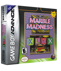 Marble Madness / Klax - Box - 3D Image