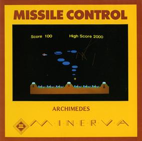 Missile Control - Box - Front Image