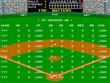 World Series: The Season - Screenshot - High Scores Image