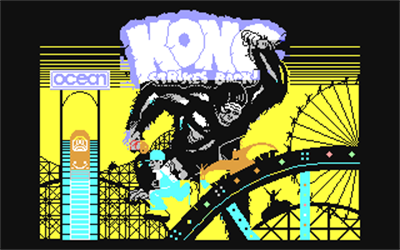 Kong Strikes Back! - Screenshot - Game Title Image