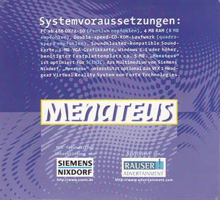 Menateus - Box - Back Image