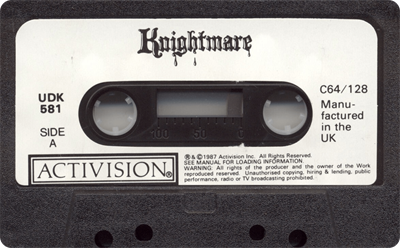 Knightmare (Activision) - Cart - Front Image