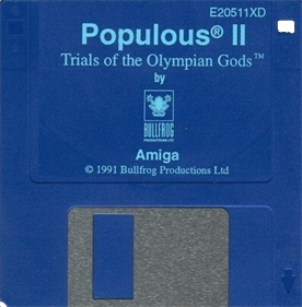 Populous II: Trials of the Olympian Gods - Disc Image