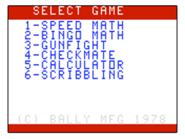Speed Math / Bingo Math - Screenshot - Game Title Image